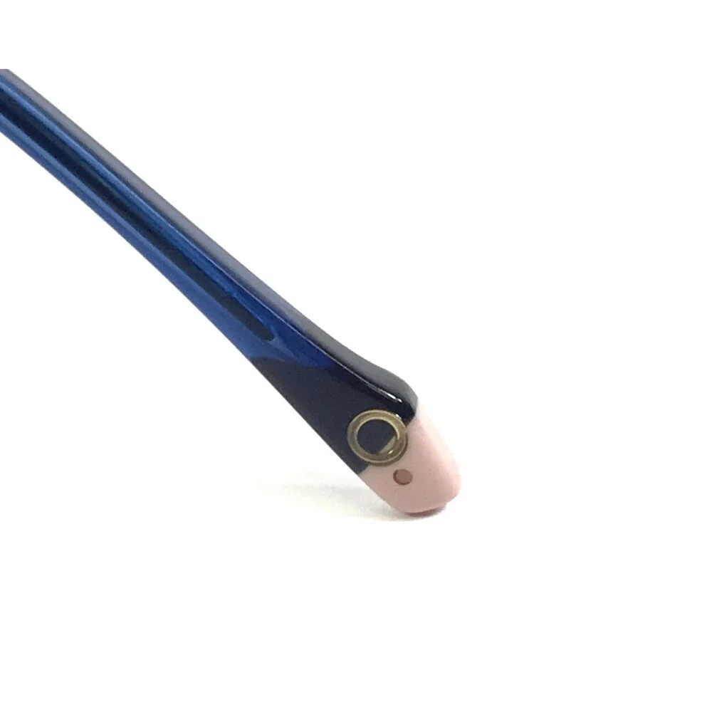 Etnia Barcelona Eyeglasses Frames AYA PGDB Pink Gold Dark Blue Cat Eye 54-17-140